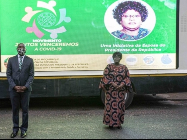 Lançado  em Maputo Movimento  Juntos  Venceremos o Covid 19.