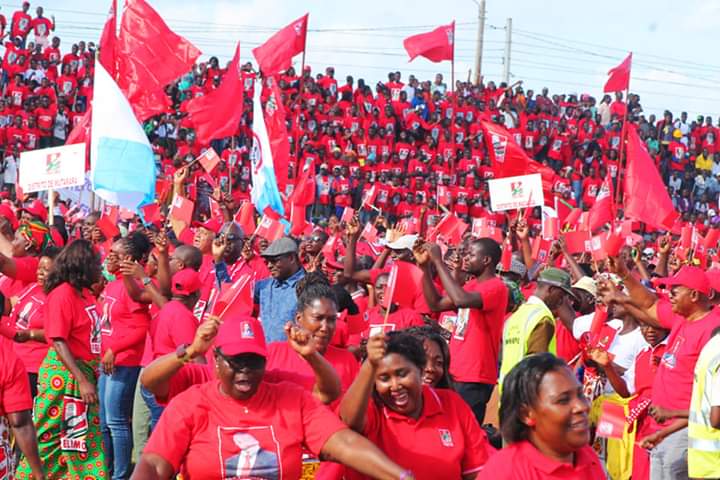 Momentos da onda vermelha da FRELIMO (Campanha Eleitoral 2019) que deu lugar aos 184 Deputados da Bancada Parlamentar da FRELIMO  na Assembleia  da República. 2020-2024.