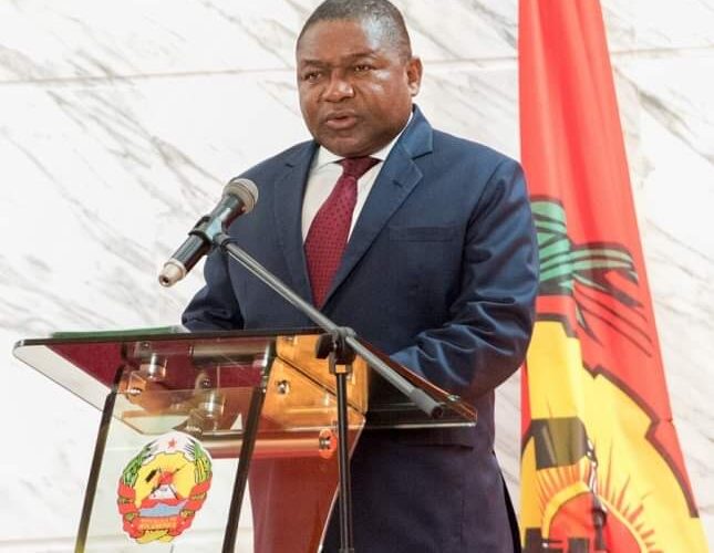 Presidente Filipe Nyusi diz que a pandemia esta longe de atingir o seu pico em Moçambique