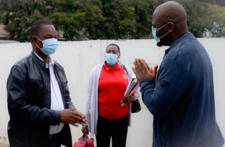 Roque Silva Samuel, Secretário Geral da FRELIMO de visita à cidade de Maputo