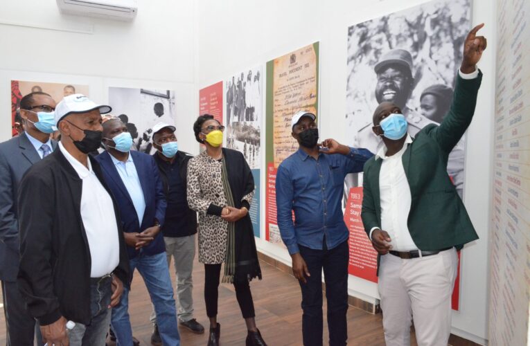 Membros da CPAR visitam Museu Samora Moisés Machel, em Lobatse no Botswana