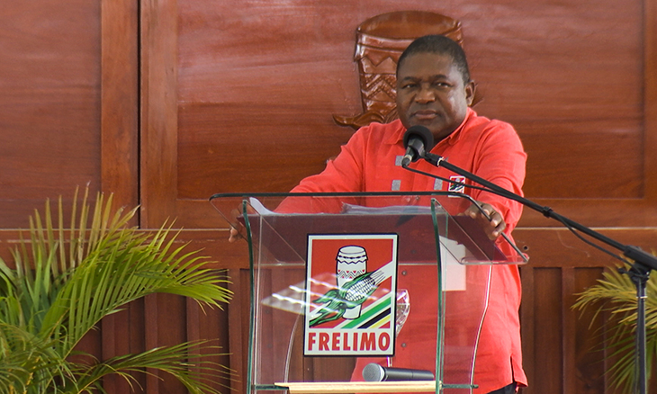 Nyusi é candidato único à Presidência da Frelimo para os próximos 5 anos