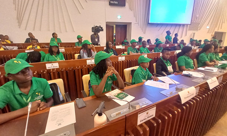 AR acolhe VII sessão do Parlamento Infantil Nacional