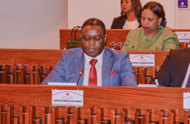 Intervenção do Relator da Bancada Parlamentar da FRELIMO – Gildo Fortunato Elias Muaga