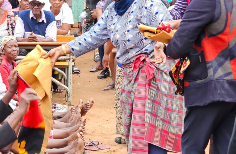 Assembleia da República visita centros de acomodação de vítimas das cheias na Cidade de Maputo