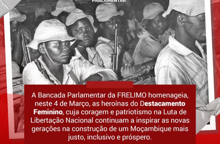 MENSAGEM DA BANCADA PARLAMENTAR DA FRELIMO
